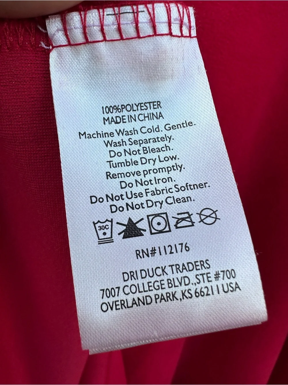 Dri-Duck Coca-Cola Men’s XL Red and Charcoal Performance Quarter-Zip Jacket